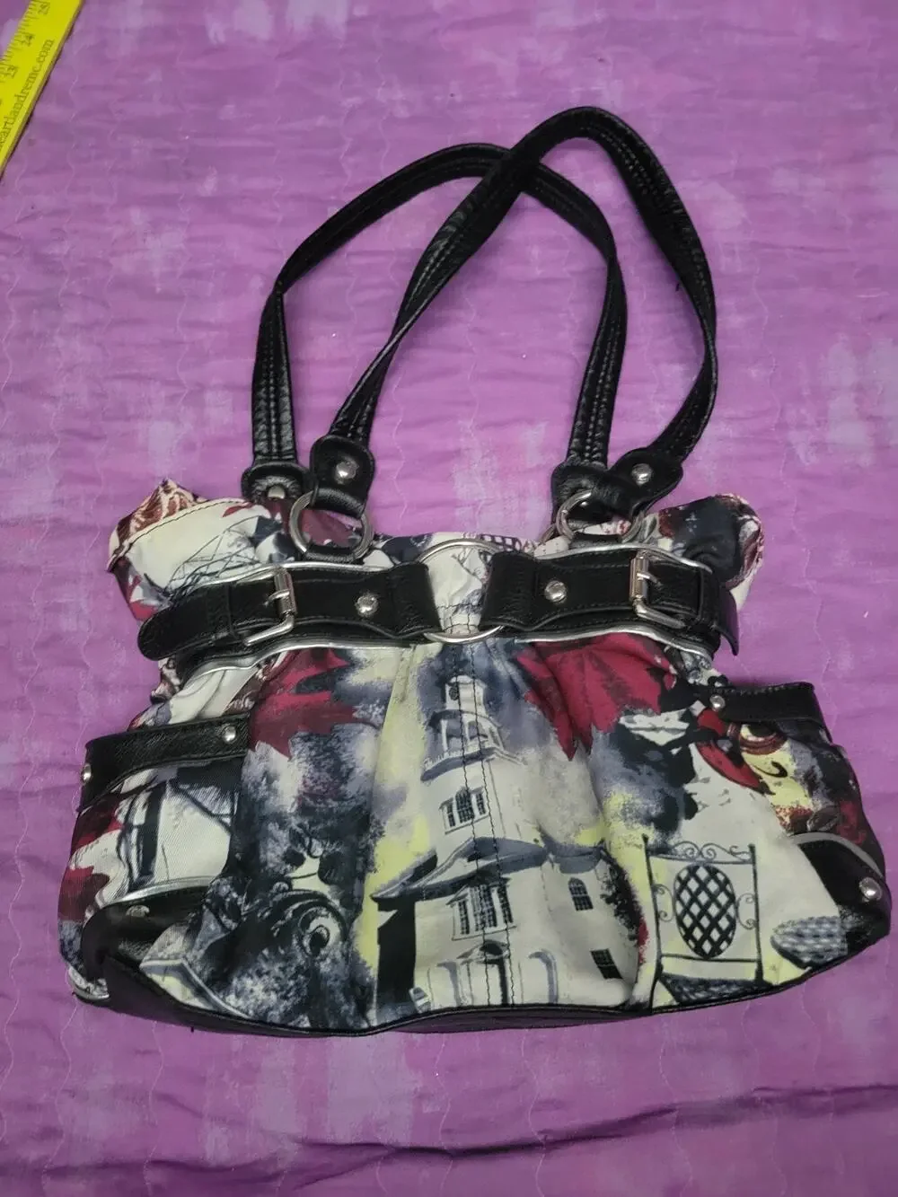 Christopher Cj Banks Medium Purse Abstract Cute